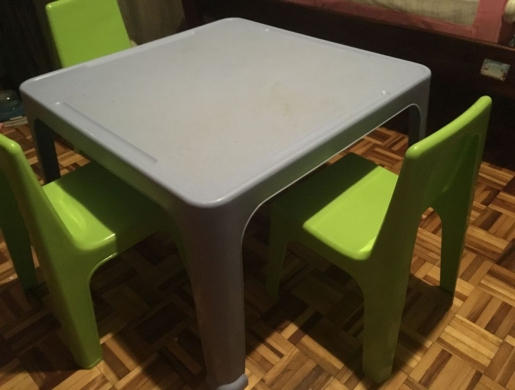 Plastic Table And 3 Chairs For Kids Nairobi Kenya Furniture Natafuta